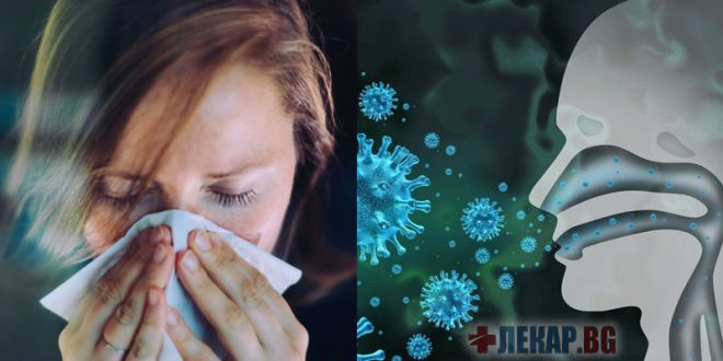 Симптоми на настинка (простуда), ковид, грип и хрема.