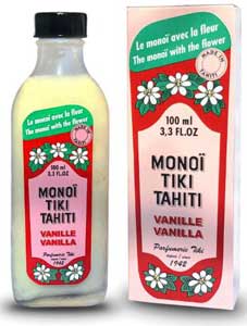 Кокосово масло Monoi TIKI Tahiti Vanilie Naturelle